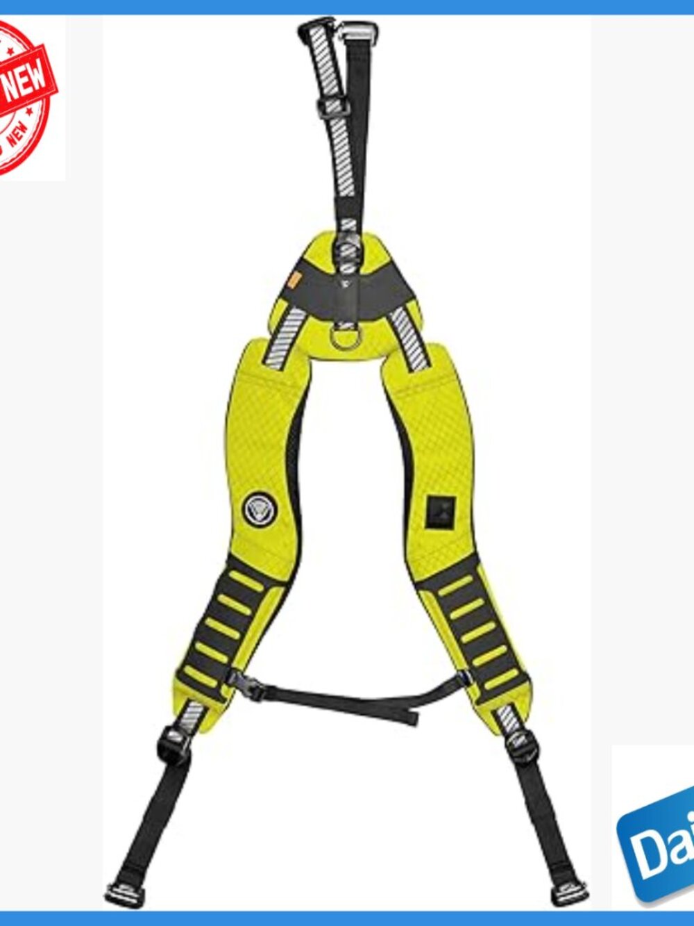 Adjustable Tool Belt Suspenders For 4-6 Inch Belts, Padded Yoke Design